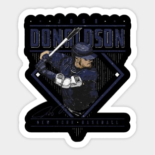 Josh Donaldson New York Y Diamond Name Sticker